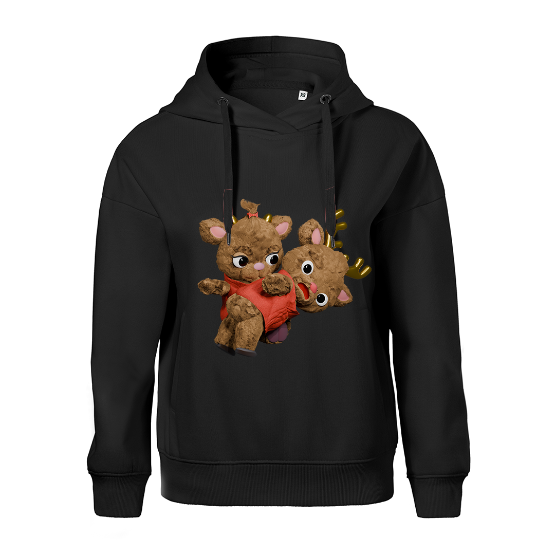 Christmas Reindeer Hoodie Women