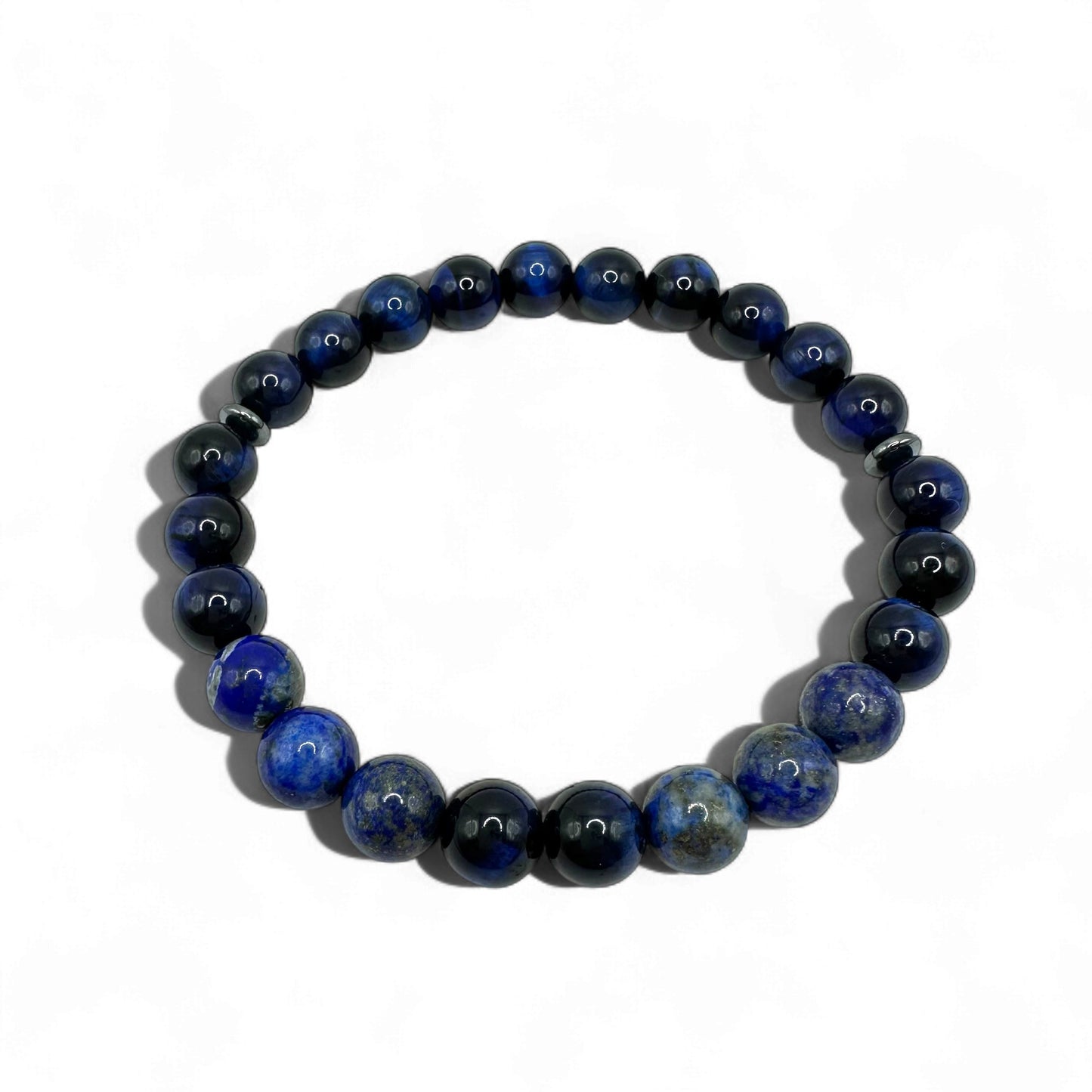 Brățară mărgele Deep Blue