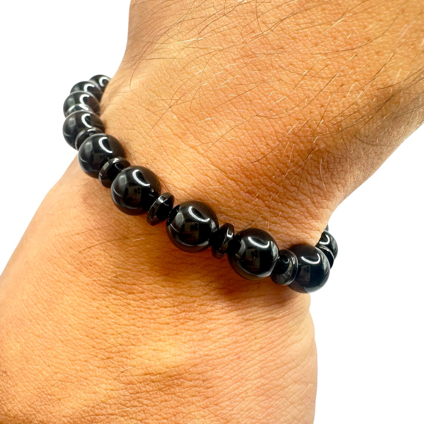Brățară mărgele Hematit