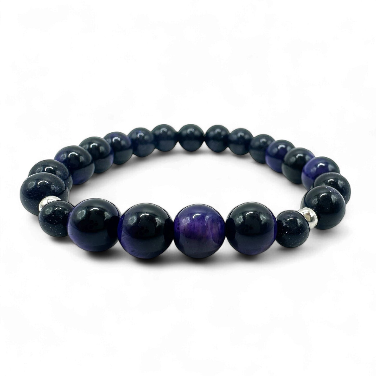 Brățară mărgele Nebula Noir