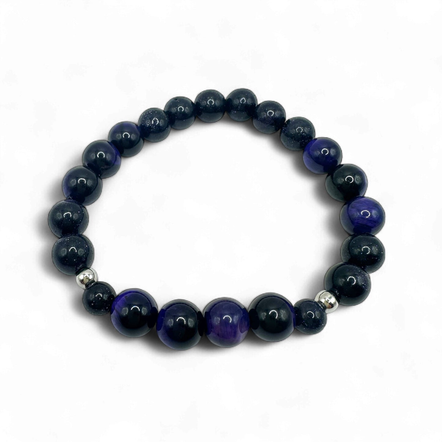 Brățară mărgele Nebula Noir