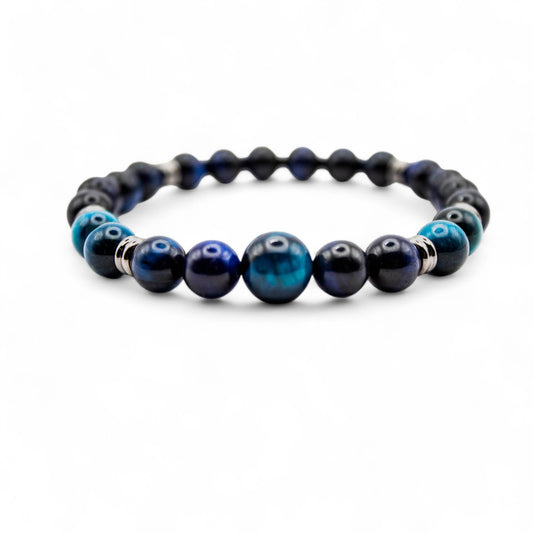 Brățara Mărgele Azure Noir