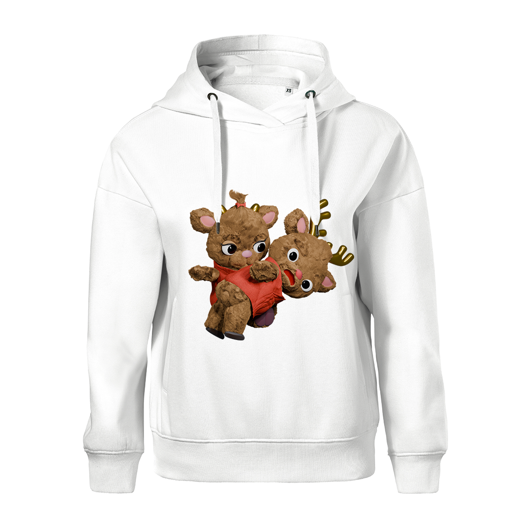 Christmas Reindeer Hoodie Women