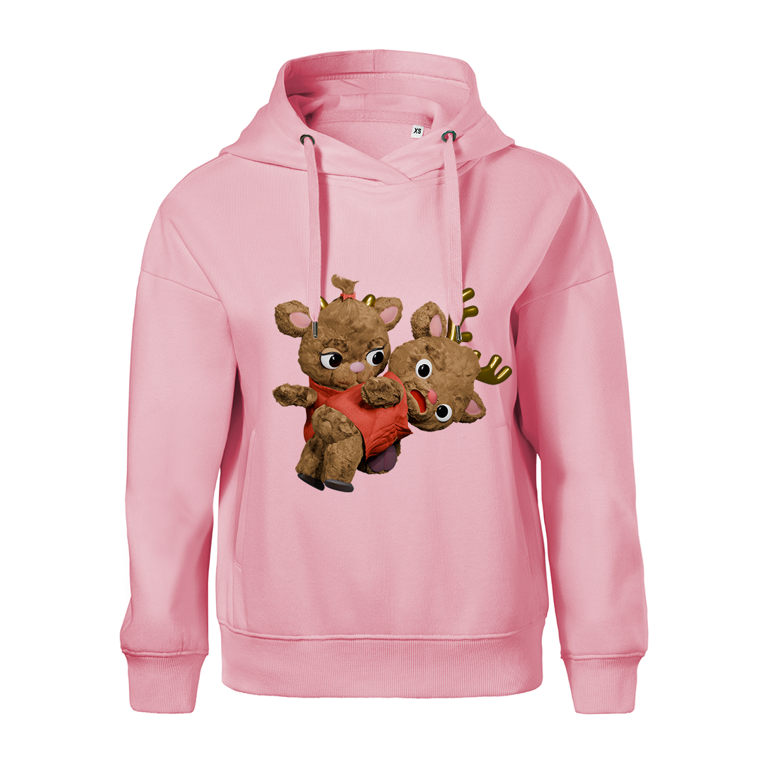Christmas Reindeer Hoodie Women